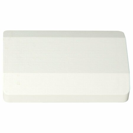 CRAFTMADE Basic Tapered Rectangle Chime in White CBR-W